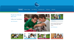 Desktop Screenshot of dietmar-hopp-stiftung.de